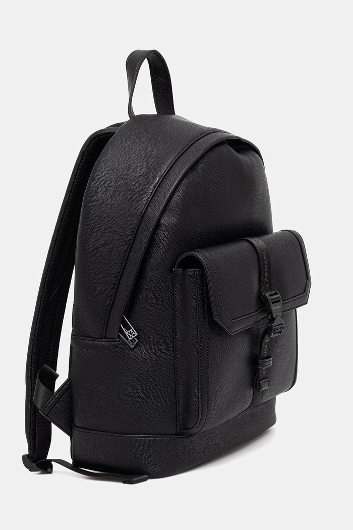 Armani Exchange рюкзак для мужчин из искусственной кожи XM002565.AF22537 чёрный SS26