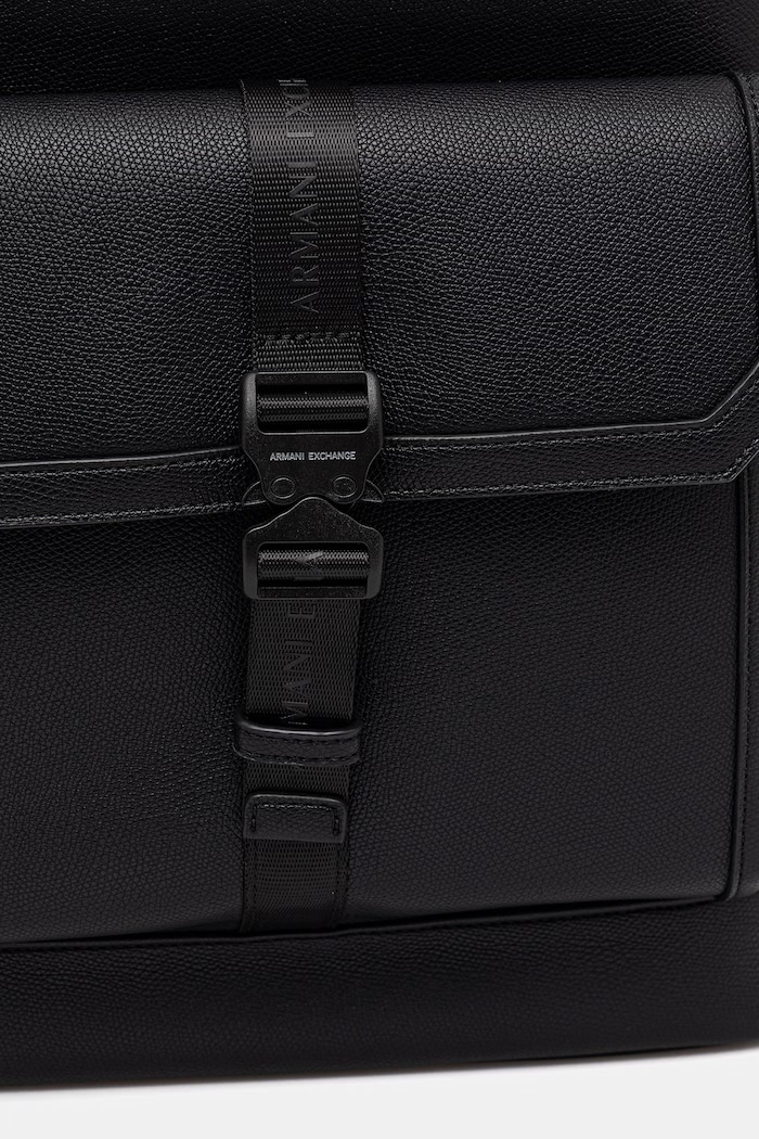 Armani Exchange рюкзак для мужчин из искусственной кожи чёрный XM002565.AF22537