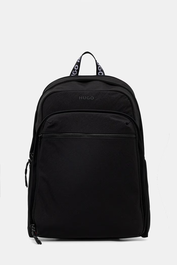 HUGO ruksak na notebook pánsky AYDEN_Backpack čierna 50563572