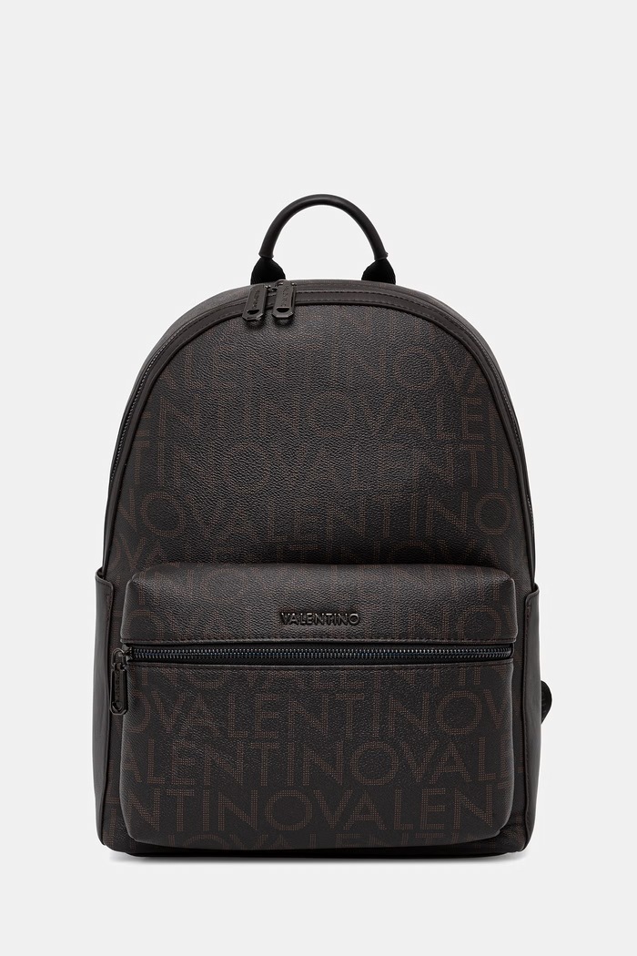 Valentino Bags градска раница мъжка от имитация на кожа KING RE кафяв VBS9RQ01