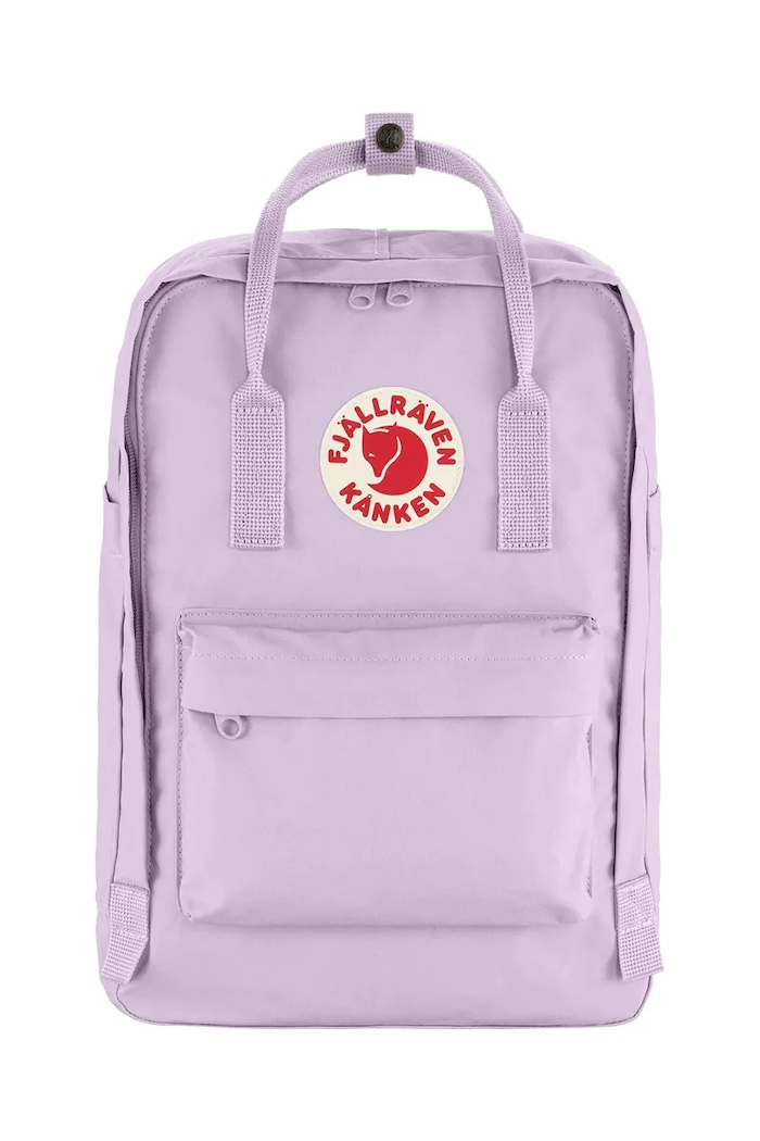 Batoh Fjallraven Kanken Laptop 15" hladký fialová F23524.457