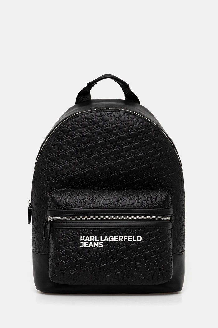 Karl Lagerfeld Jeans hátizsák szintetikus bőr fekete B1M30141
