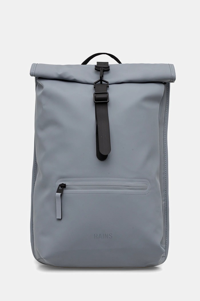 Batoh Rains 13320 Rolltop Rucksack W3 hladký šedá 13320.147