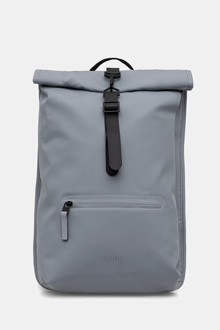 Batoh Rains 13320 Rolltop Rucksack W3 hladký šedá 13320.147