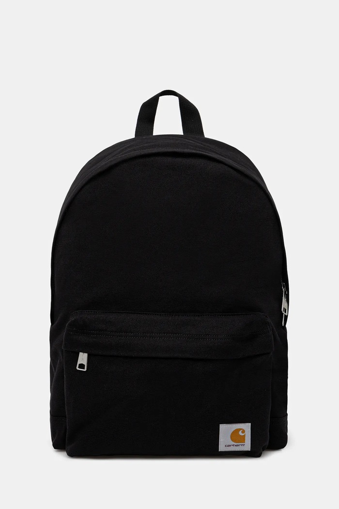 Рюкзак Carhartt WIP Canvas Backpack гладкий чорний I035993.89XX