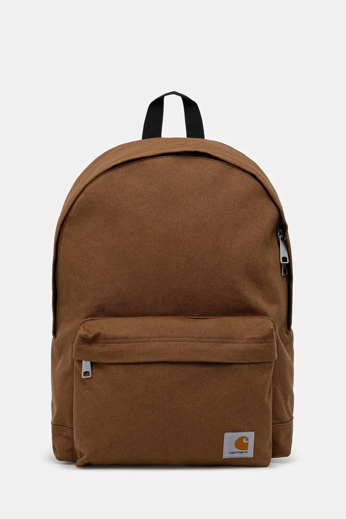Рюкзак Carhartt WIP Canvas Backpack аплікація коричневий I035993.HZXX