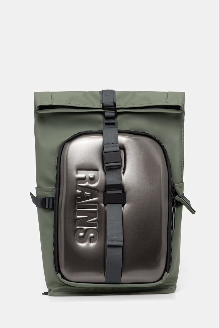 Σακίδιο πλάτης Rains 13430 Texel Moulded Backpack W3 απλικέ πράσινο 13430.145