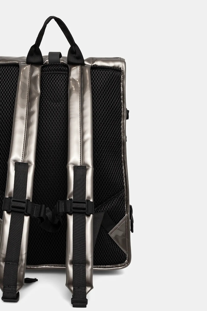 Αξεσουάρ Σακίδιο πλάτης Rains 14590 Rolltop Rucksack Large W3 14590.150 ασημί