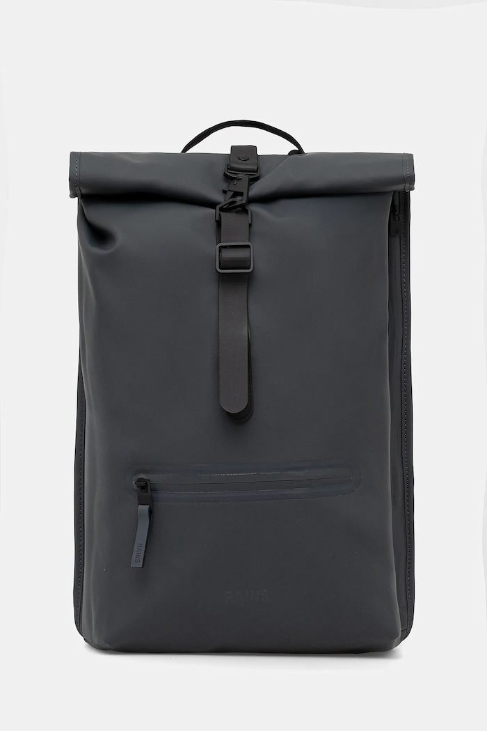 Batoh Rains 13320 Rolltop Rucksack W3 hladký šedá 13320.153