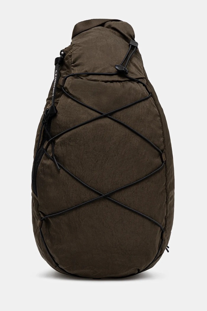 Ruksak C.P. Company jednofarebný zelená RCCMAC735A005269G