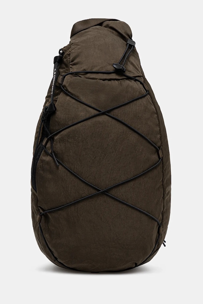 Ruksak C.P. Company jednofarebný zelená RCCMAC735A005269G