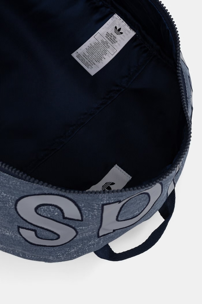 adidas Originals rucsac pentru sport, din bumbac KC8647 albastru