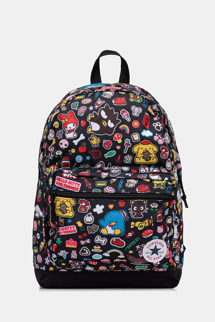 Converse školski ruksak x HELLO KITTY crna WA5874