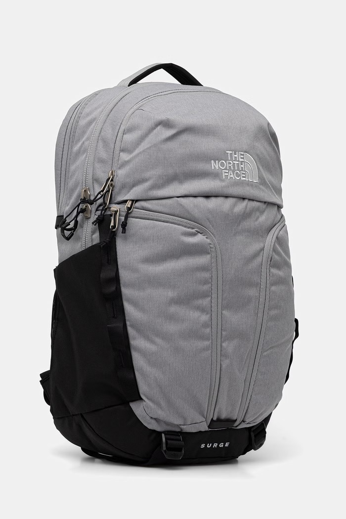The North Face plecak miejski Surge NF0A52SG4S61 szary SS26
