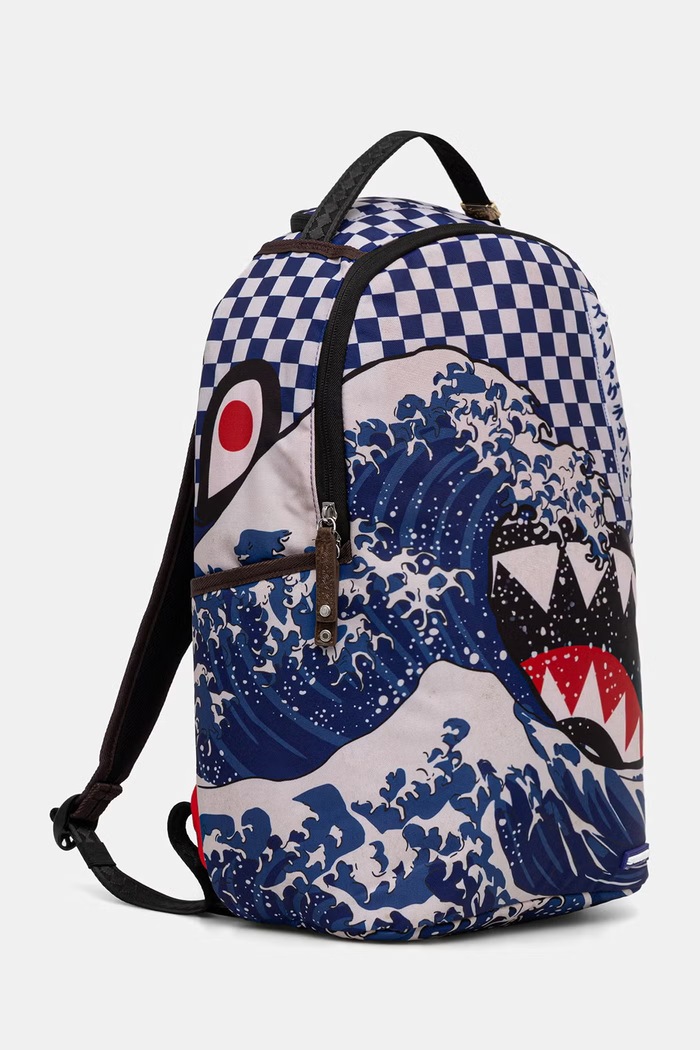 Sprayground plecak ICHIMATSU-MOYO CAMOKAWA 910B8810NSZ granatowy SS26