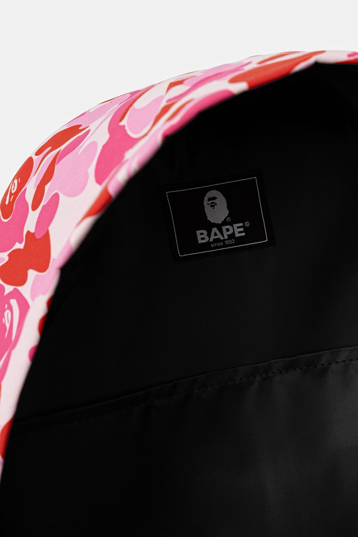 A Bathing Ape Camo Shark plecak 0ZXBGM002891Q różowy