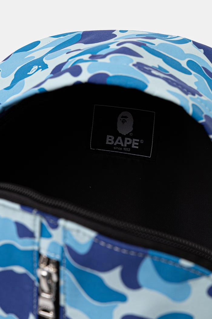 A Bathing Ape Camo Shark plecak 0ZXBGM002891Q niebieski