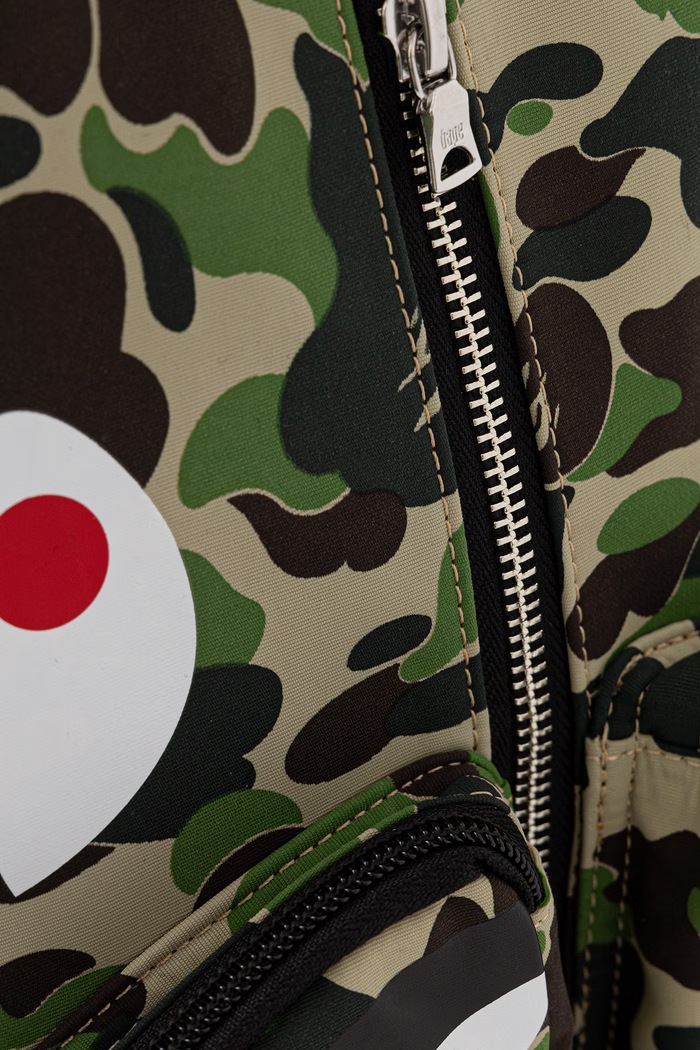 A Bathing Ape Camo Shark plecak zielony 0ZXBGM002891Q