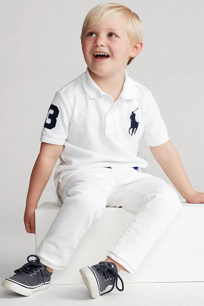 Polo Ralph Lauren tricouri polo din bumbac pentru copii 322670257006