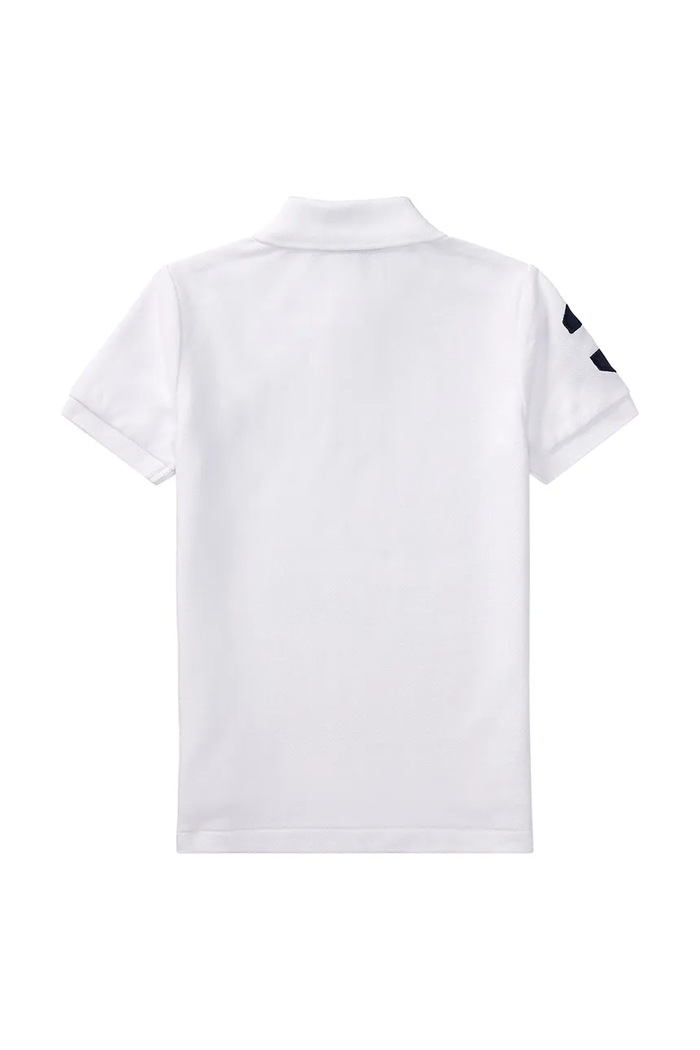 Băieți Polo Ralph Lauren tricouri polo din bumbac pentru copii 322670257006 alb