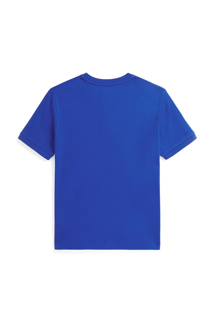Polo Ralph Lauren t-shirt bawełniany dziecięcy 323925323503 granatowy SS26