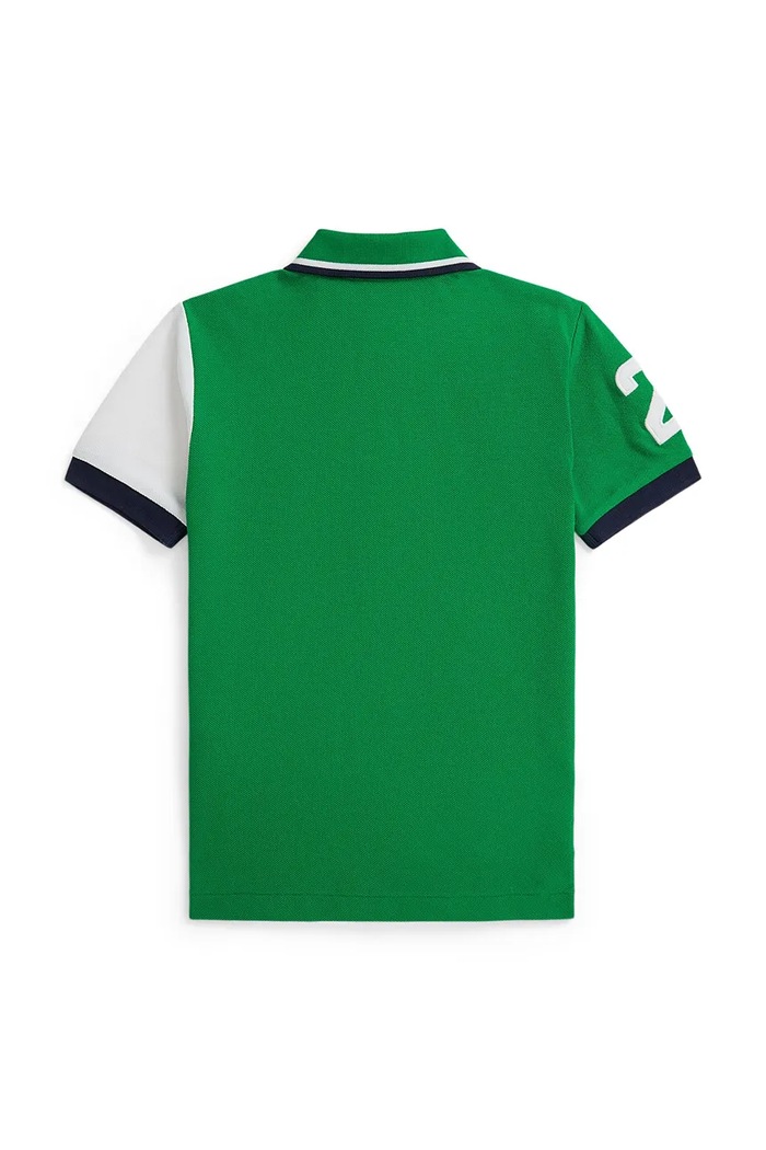 Polo Ralph Lauren polo bawełniane dziecięce 322A96603001 zielony SS26