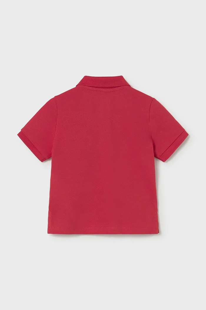 Pamučna polo majica Mayoral 102.3E.Baby.PPY2 crvena SS26