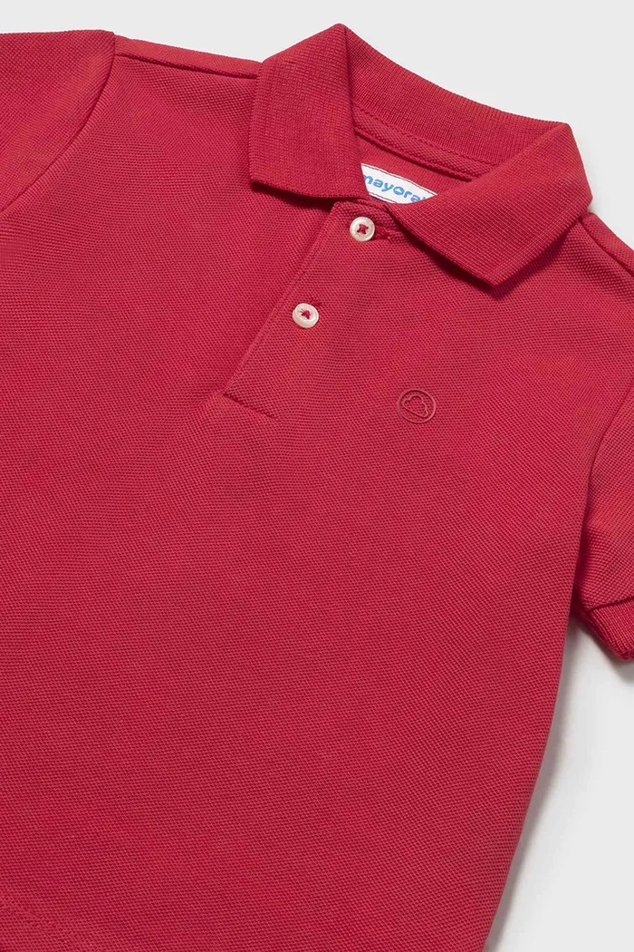 Dječaci Pamučna polo majica Mayoral 102.3E.Baby.PPY2 crvena