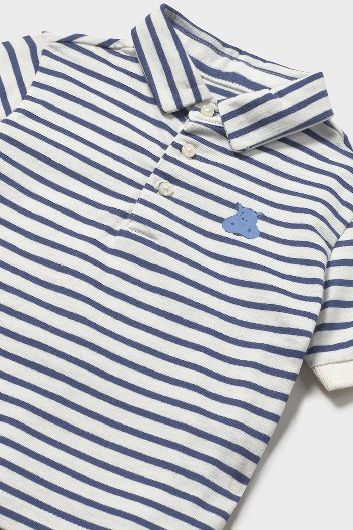 Dječaci Pamučna polo majica Mayoral 1110.3F.Baby.PPY2 bijela