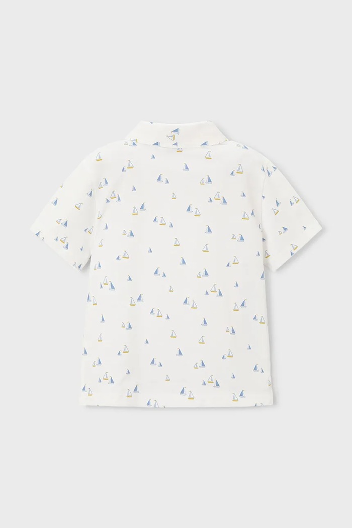 Dječaci Dječja polo majica Mayoral 3101.5A.Mini.PPY2 bijela