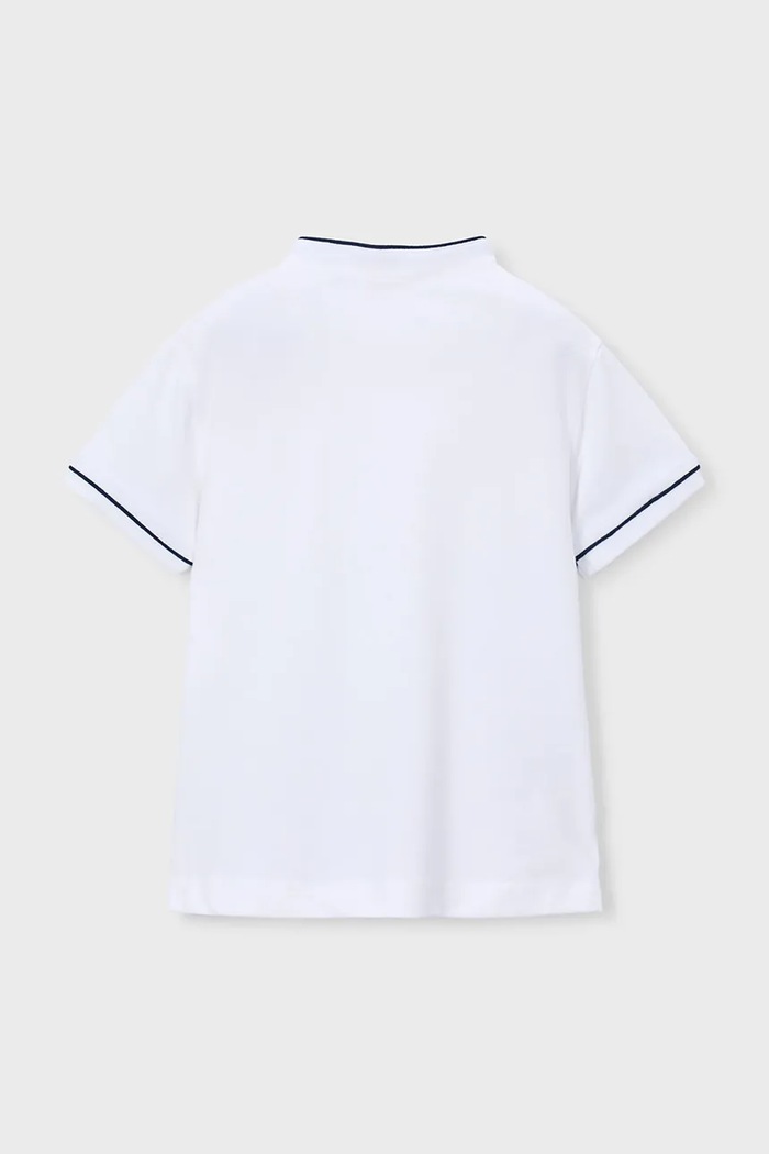 Detské polo tričko Mayoral 3102.5B.Mini.PPY2 biela SS26