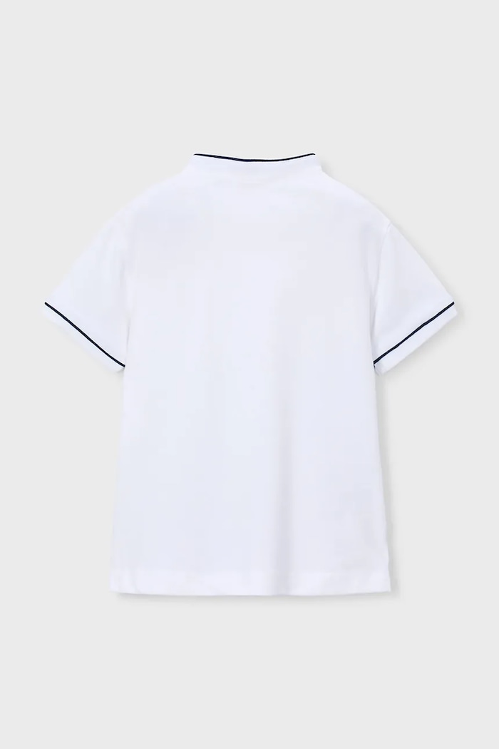 Detské polo tričko Mayoral 3102.5B.Mini.PPY2 biela SS26