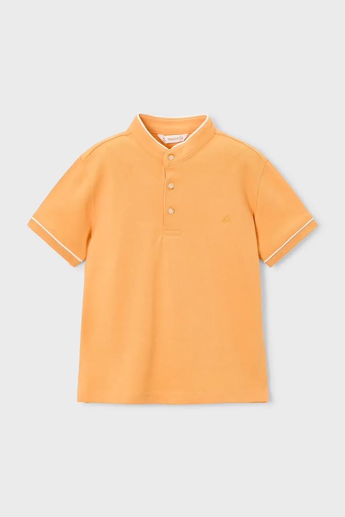Detské polo tričko Mayoral 3102.5B.Mini.PPY2 oranžová SS26
