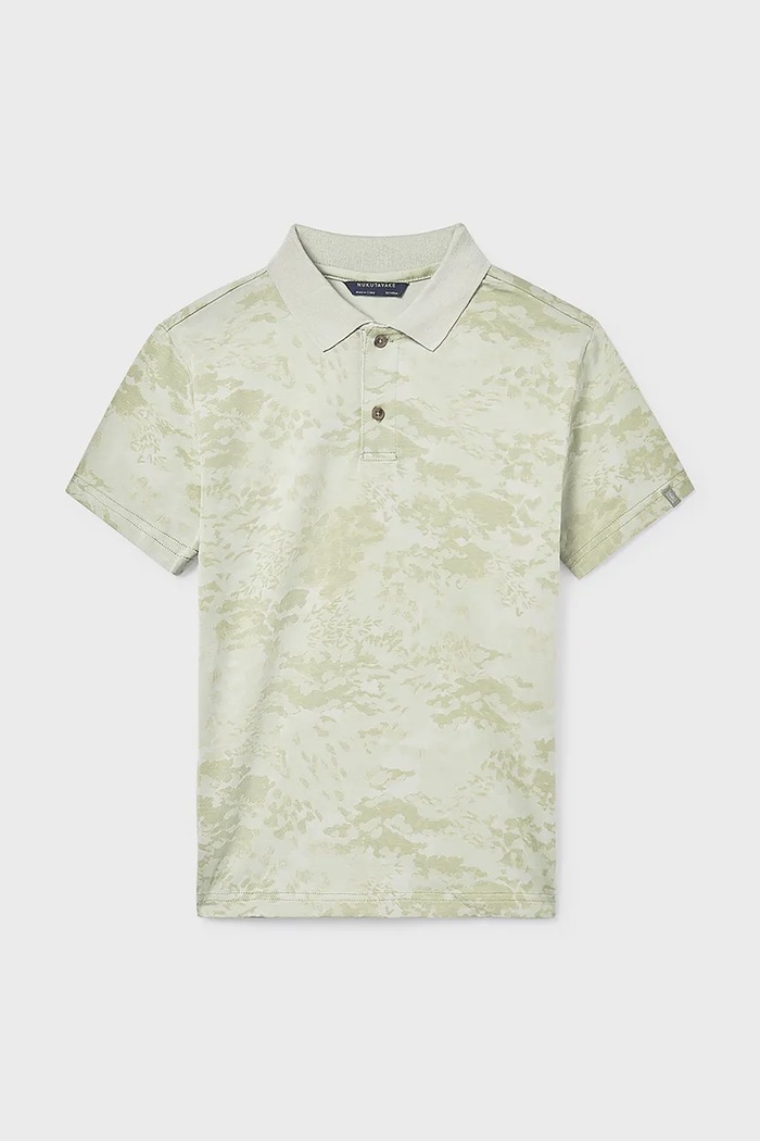 Detské polo tričko Mayoral s elastanom zelená 6169.7G.Junior.PPY2