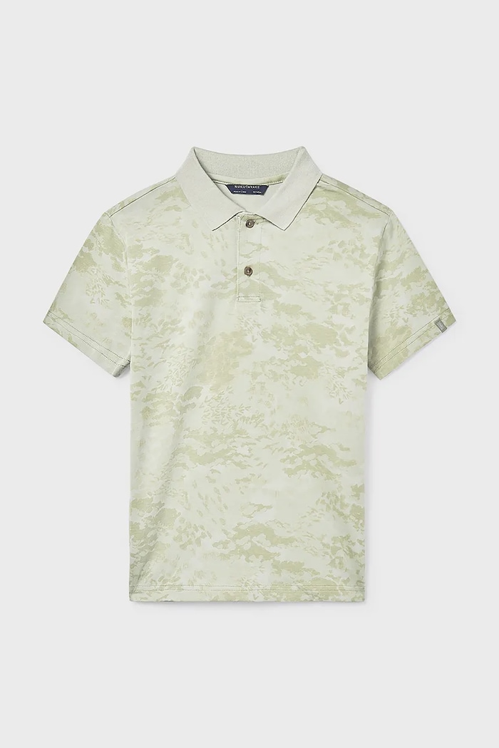 Detské polo tričko Mayoral s elastanom zelená 6169.7G.Junior.PPY2