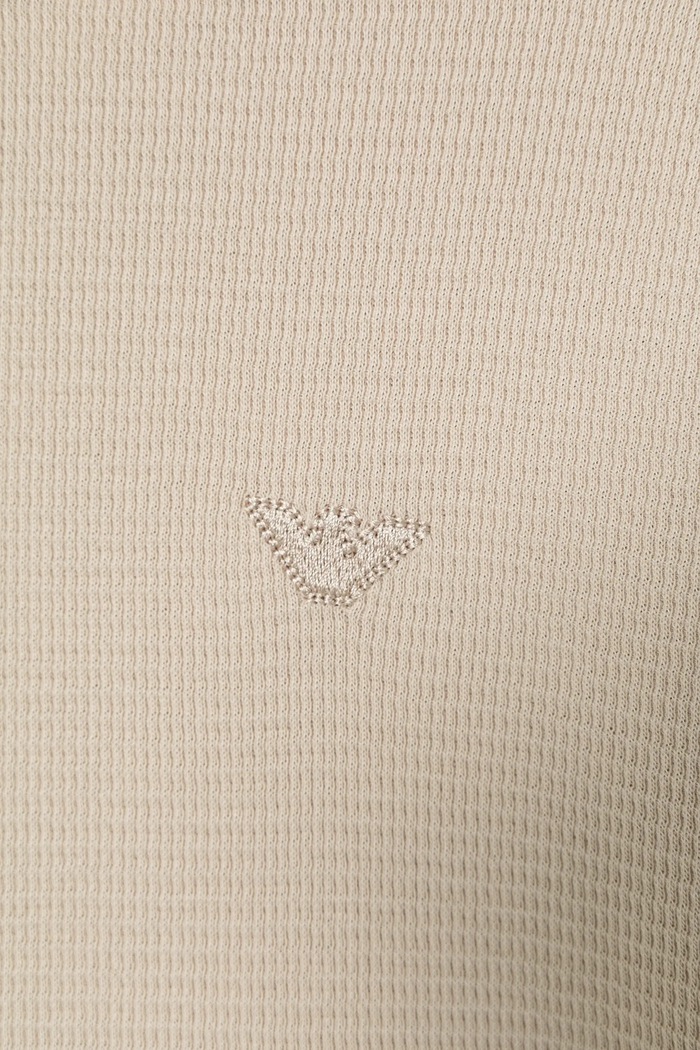 Chłopiec Emporio Armani polo bawełniane dziecięce EB000966.AF21879 beżowy