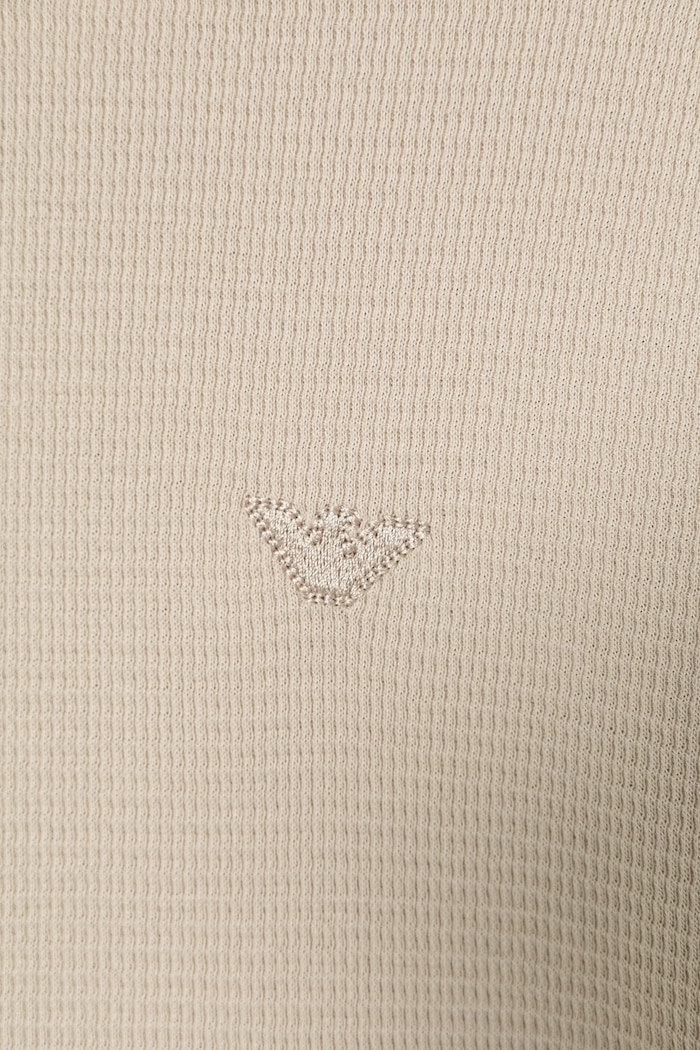 Chłopiec Emporio Armani polo bawełniane dziecięce EB000966.AF21879 beżowy