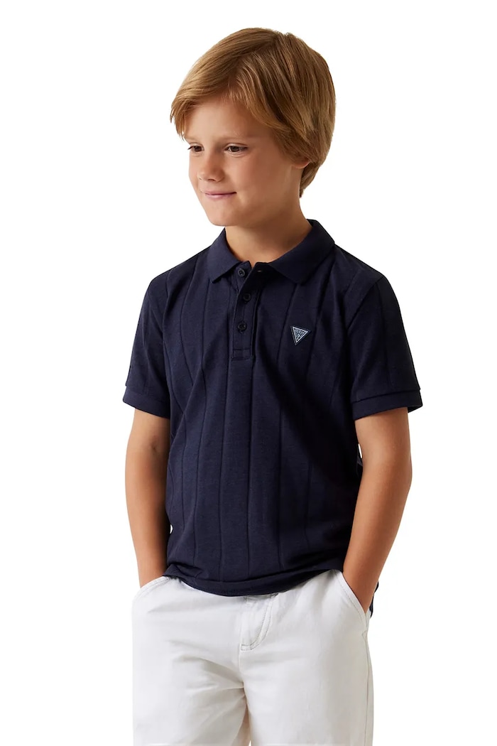 Guess polo dziecięce granatowy L6GP02.KF721.PPY2.M