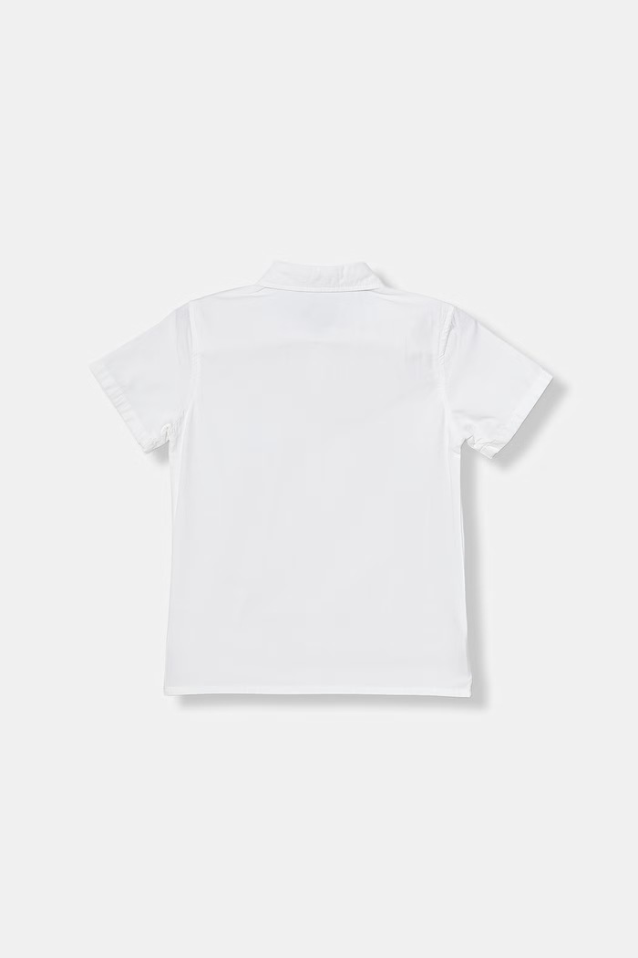 Guess košeľa detská bavlnená N6GH04.WBHQ1.PPY2.M biela SS26
