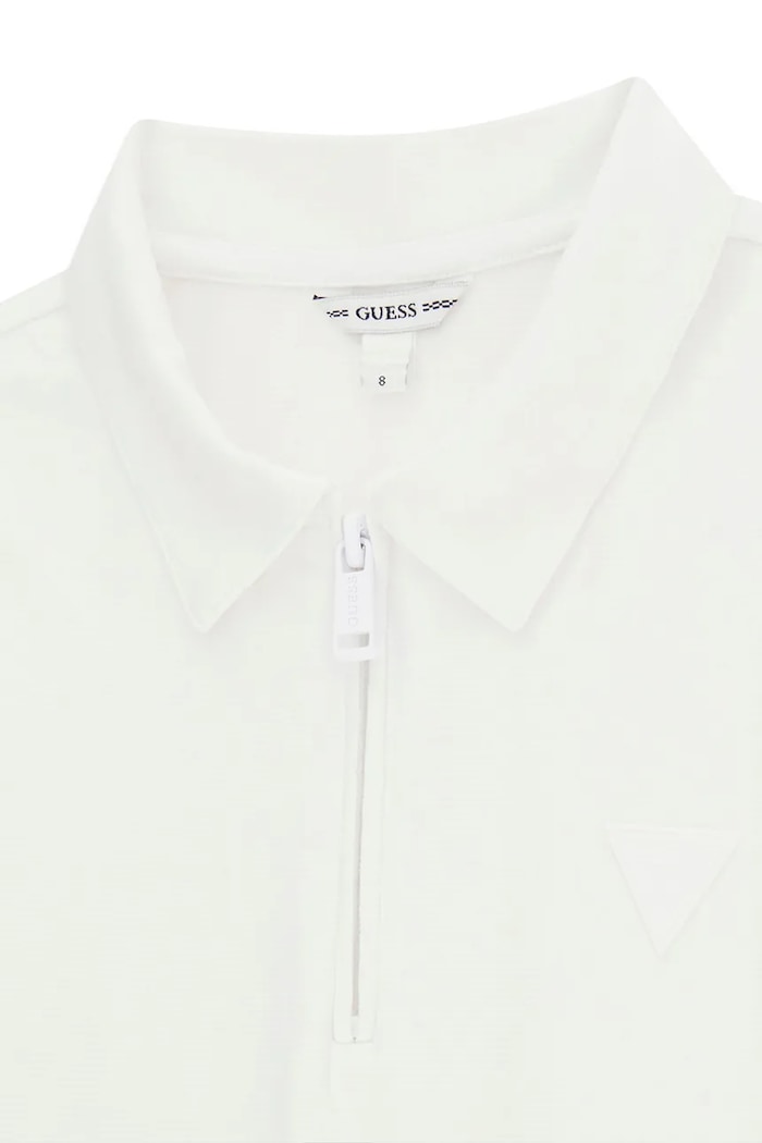 Chłopiec Guess polo dziecięce z bawełną L6GP06.KF850.PPY2.M biały