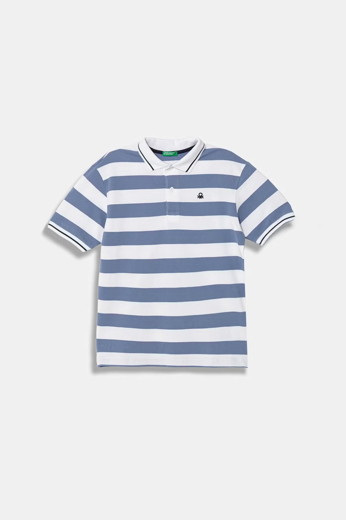 United Colors of Benetton polo tričko detské bavlnené modrá 37JJC3023.G.Stagionale