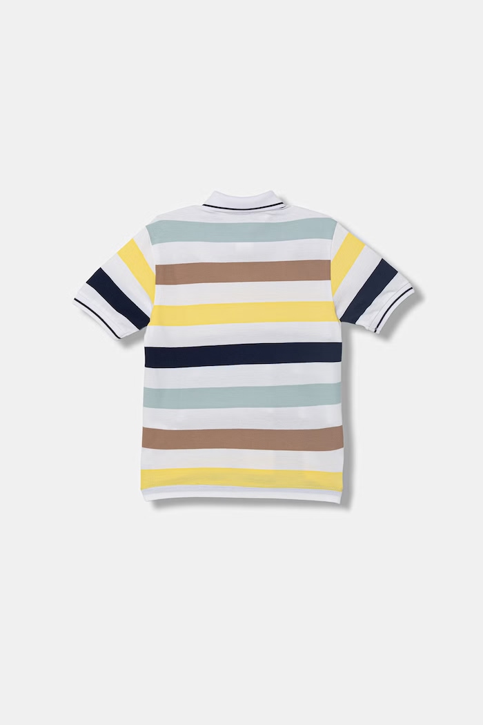 United Colors of Benetton polo pentru copii din bumbac 37JJC3023.G.Stagionale multicolor SS26