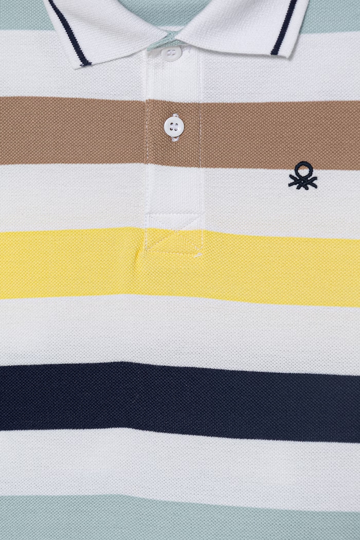 Băieți United Colors of Benetton polo pentru copii din bumbac 37JJC3023.G.Stagionale multicolor