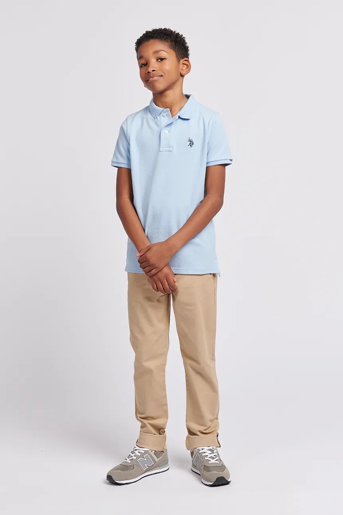 U.S. Polo Assn. polo de copii din bumbac USP2369