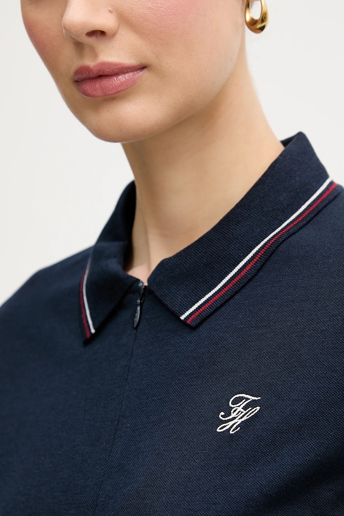 Πόλο Tommy Hilfiger WW0WW47853 σκούρο μπλε