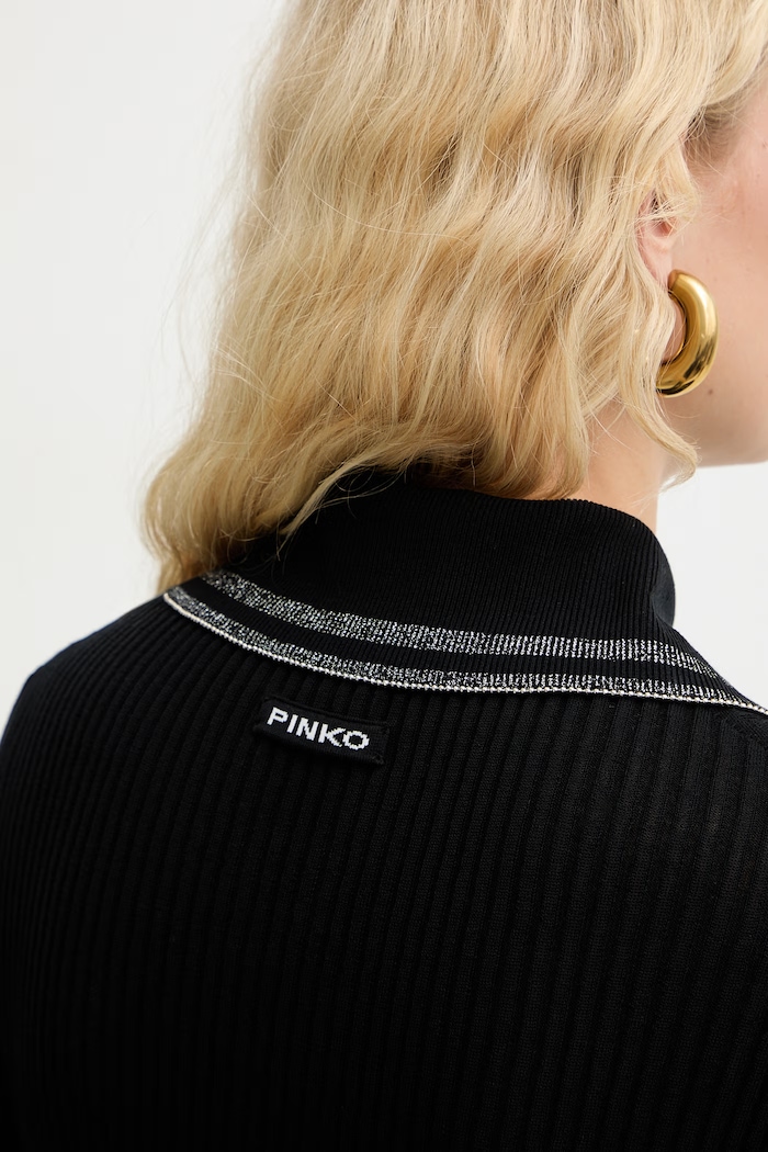 Pinko tričko dámske s bavlnou 106287.A343 čierna