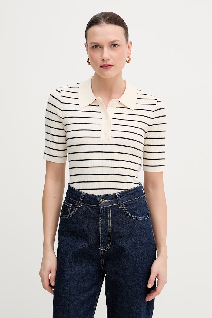 Mos Mosh polo Caliz regolare blu navy 176710