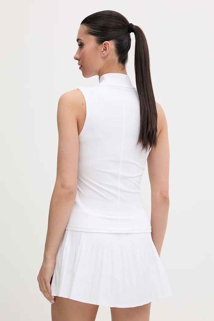 Odzież Lacoste top damski PF0202 biały