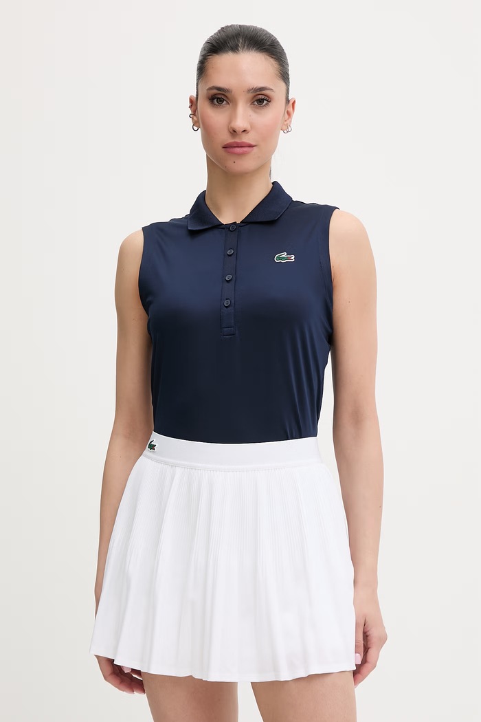 Lacoste top pentru femei bleumarin PF7414