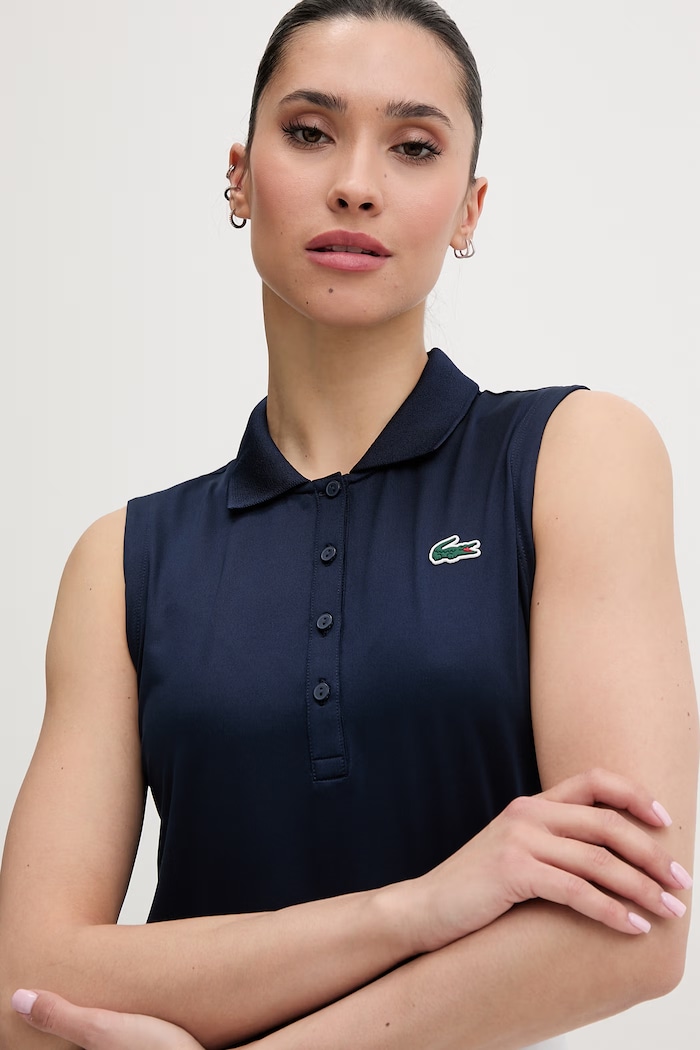 Lacoste top pentru femei bleumarin PF7414